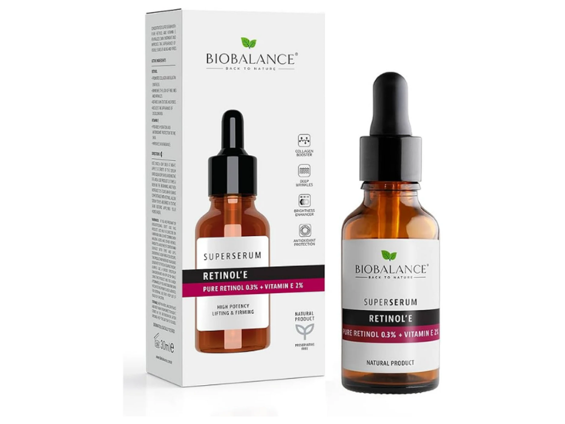 BIO BALANCE Anti Ride Retinol 30 ml – BIO BALANCE 30 ml