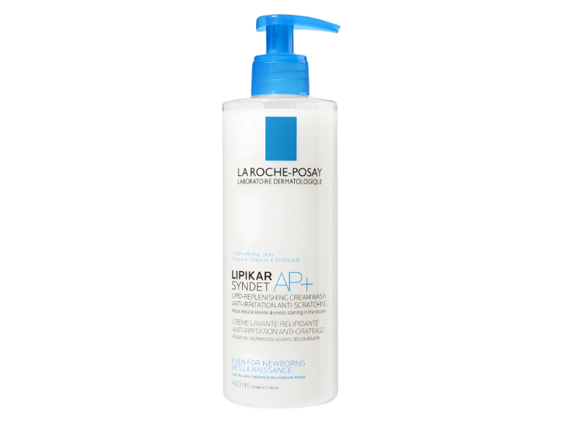 La Roche Posay Lipikar Syndet AP+ Crème Lavante Relipidante Peaux à Tendance Eczéma Atopique 400 ml – La Roche-Posay 400ml