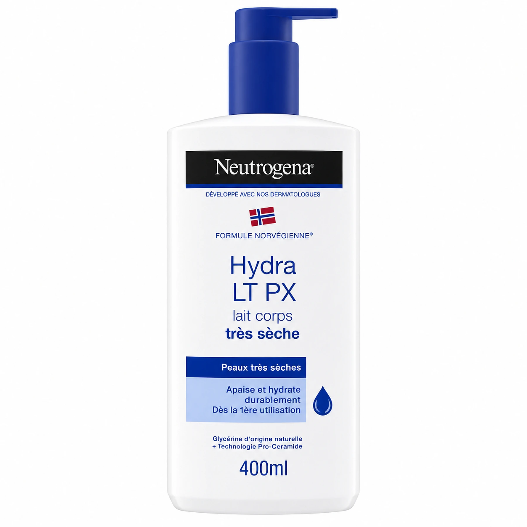 Neutrogena Lait Corps Hydratation Peaux Très Sèches 400 ml – Neutrogena 400ml