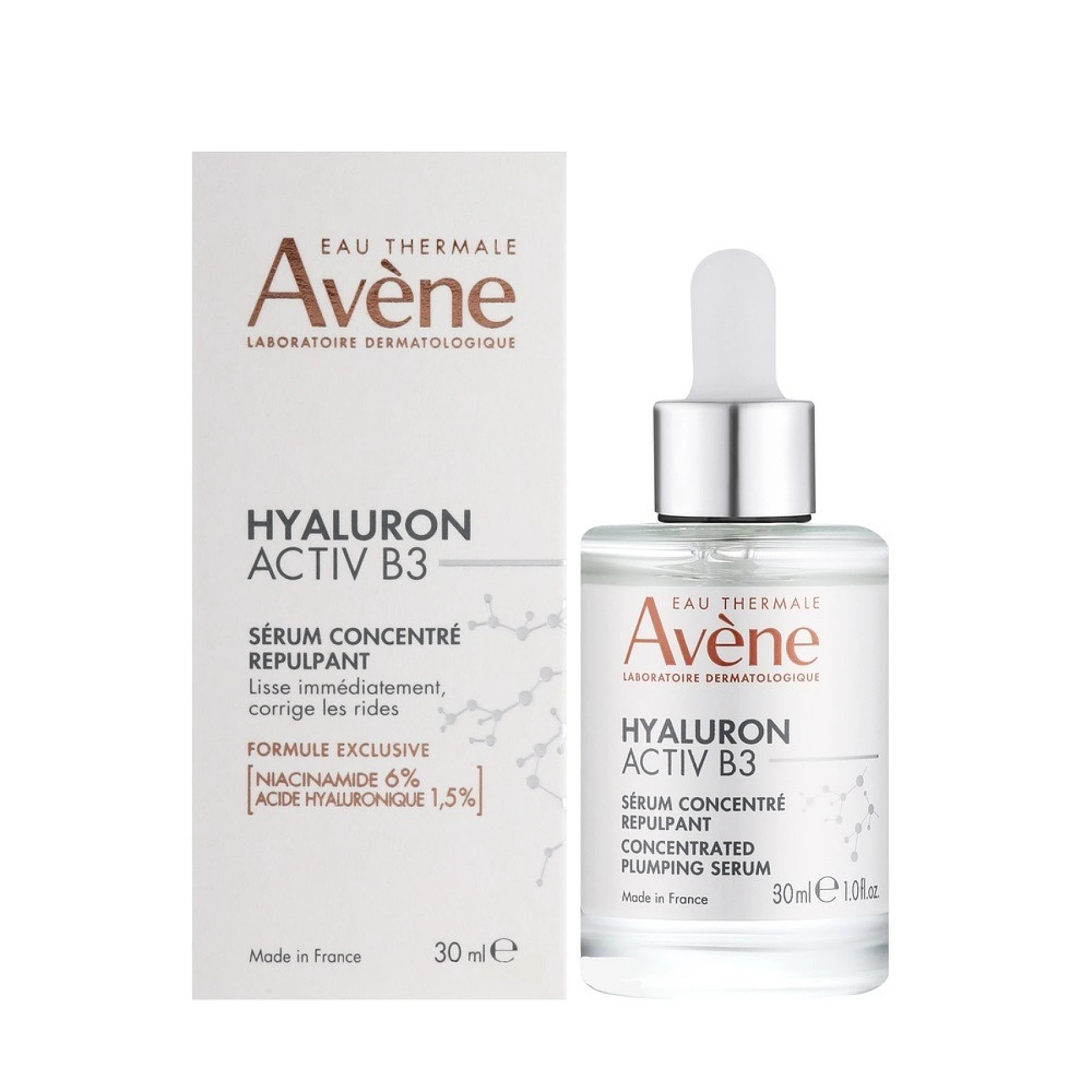 Avène Hyaluron Activ B3 Sérum Nourrissant Concentré Repulpant 30ml – Avène