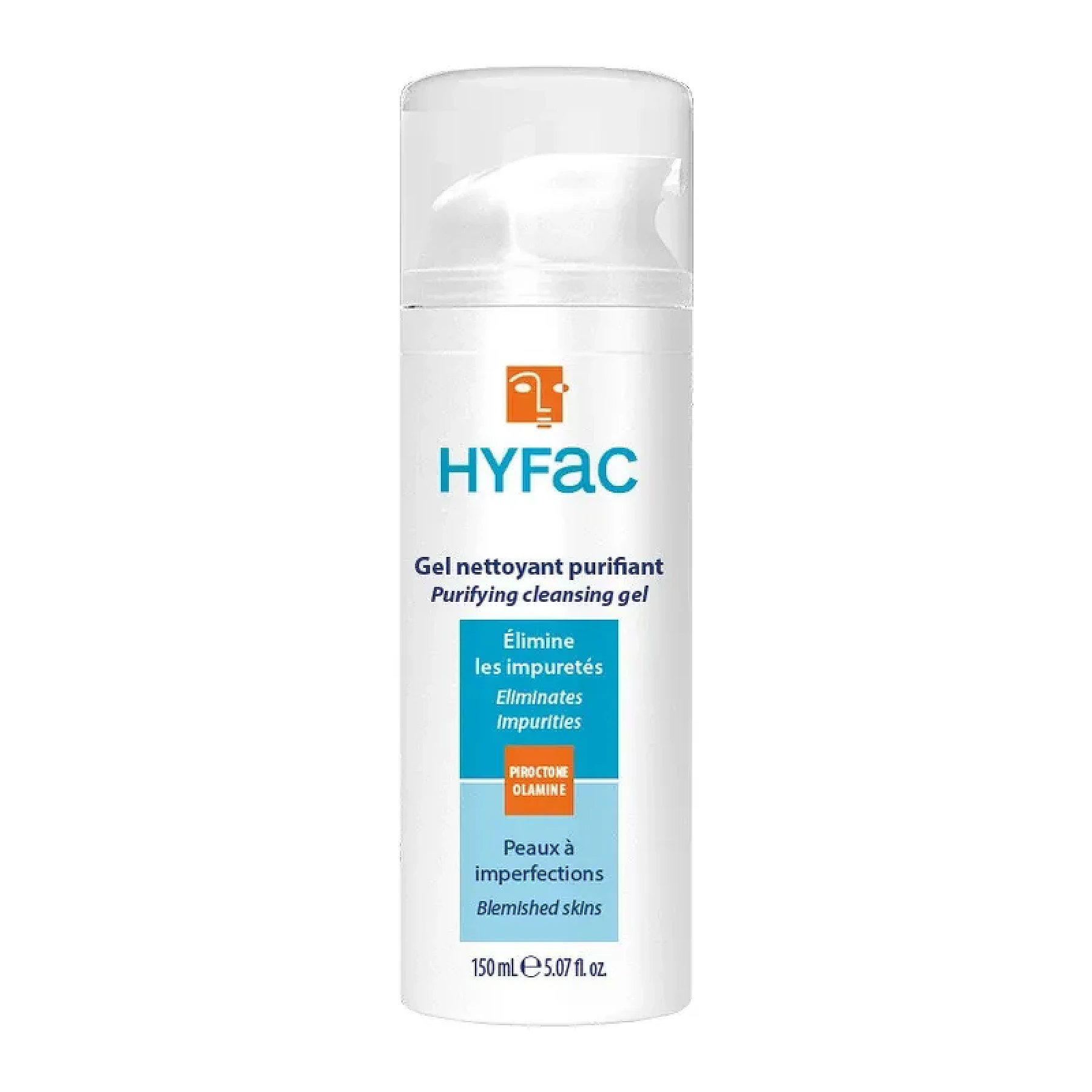 Hyfac Gel Nettoyant Airless 150 ml – HYFAC 150ml