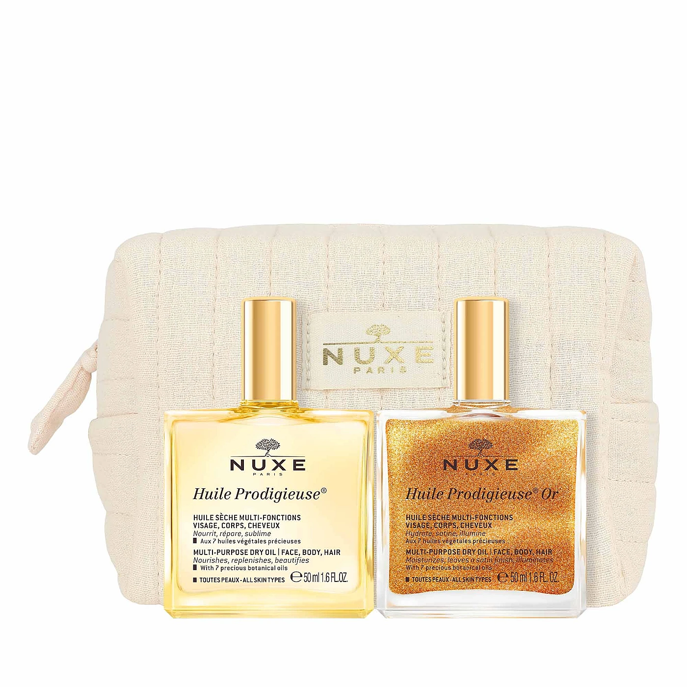 Duo Huile Prodigieuse Classique et Or – Nuxe