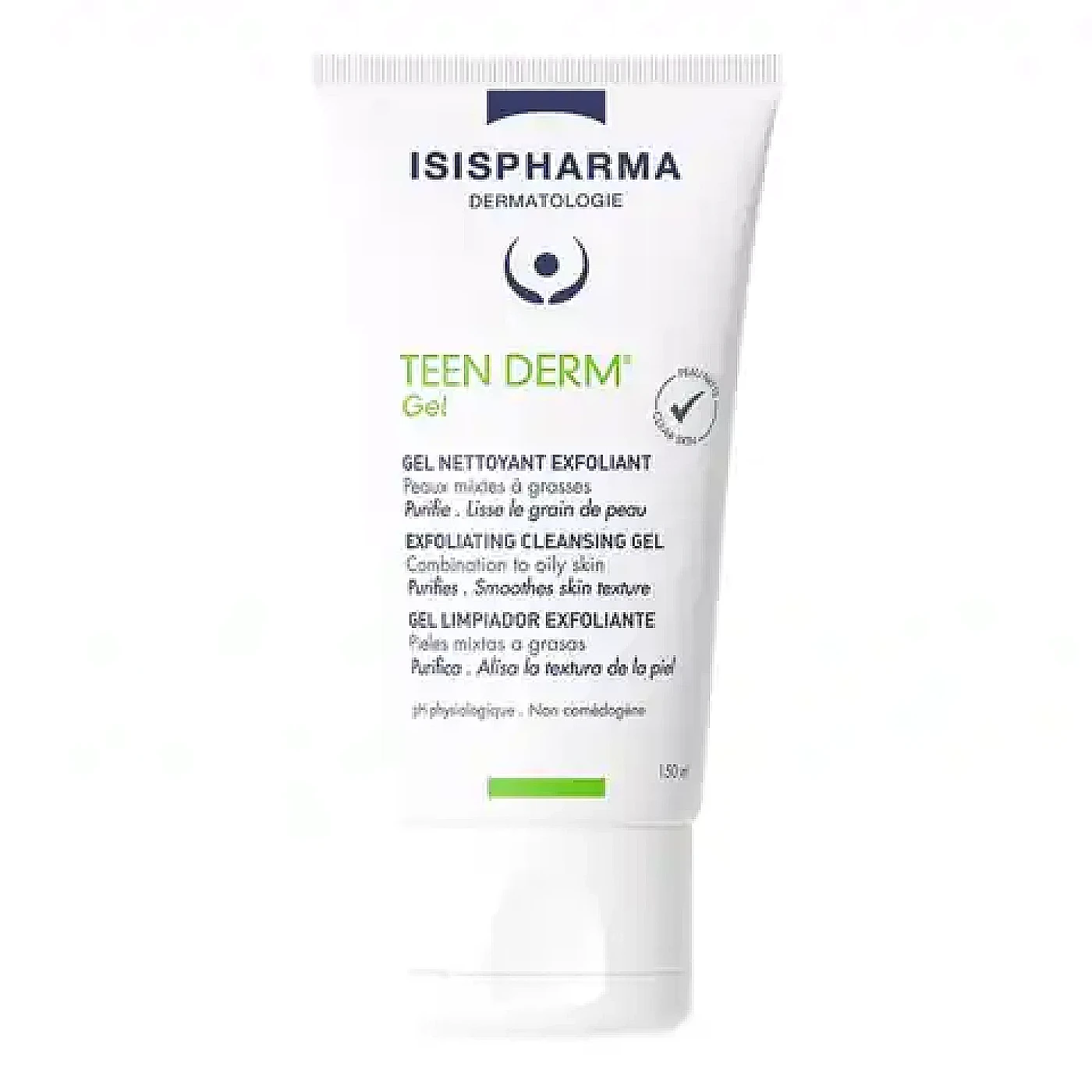 ISISPHARMA Teen Derm Gel Nettoyant Exfoliant 150ml – Isispharma 150 ml
