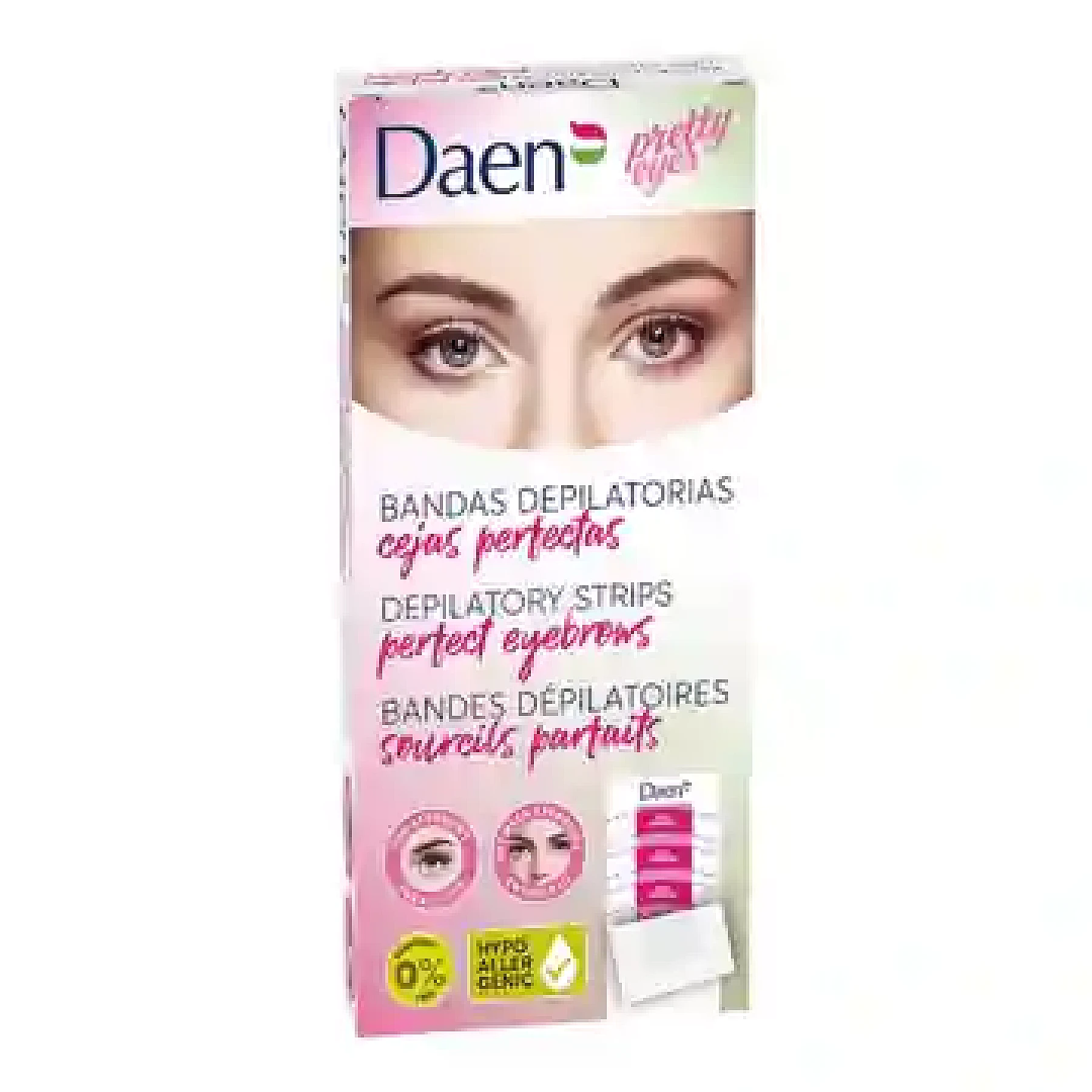 DAEN Bandes de Cire Froide Sourcils Parfaits 6 bandes – Daen 6 bandes