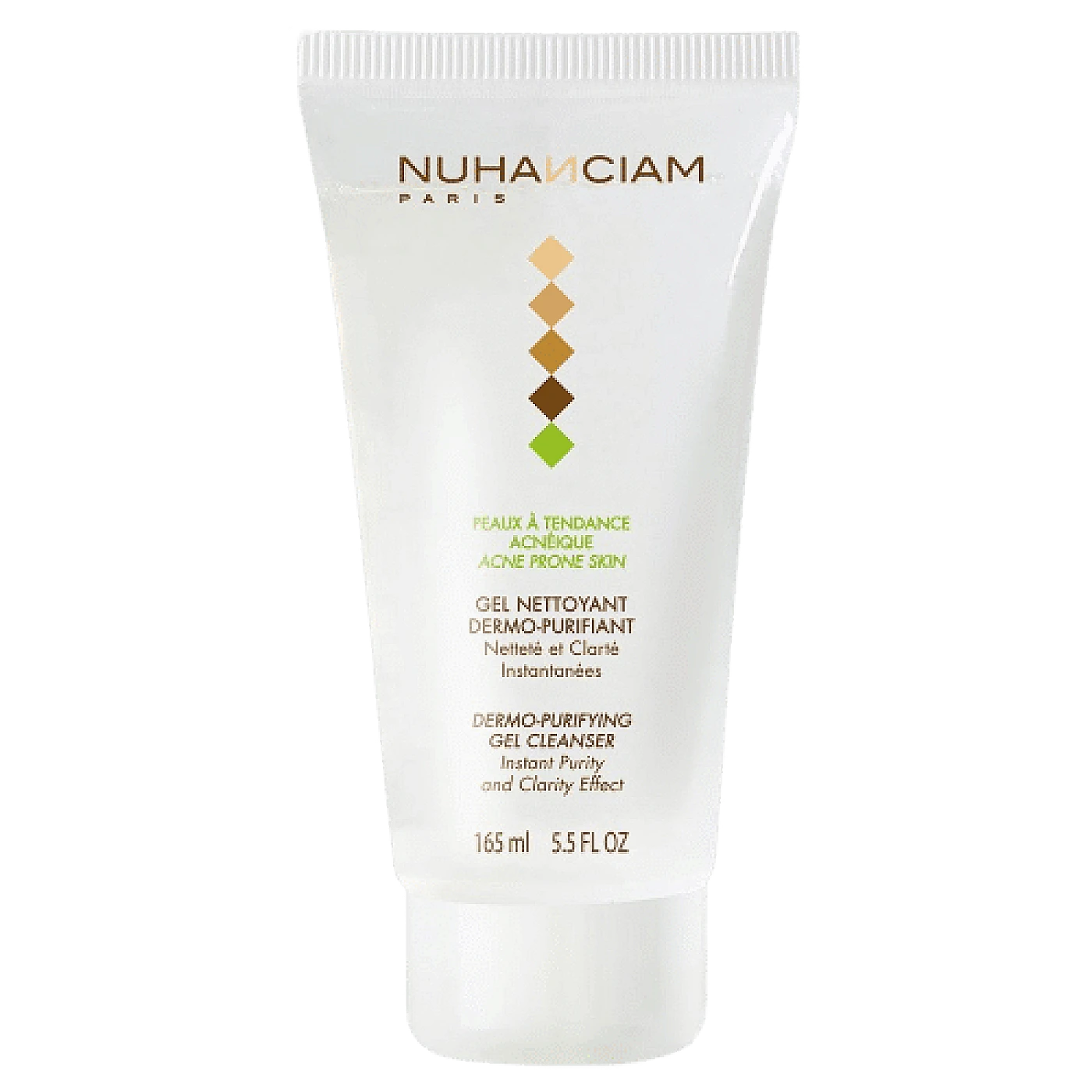 NUHANCIAM GEL NETTOYANT DERMO PURIF 165ML
