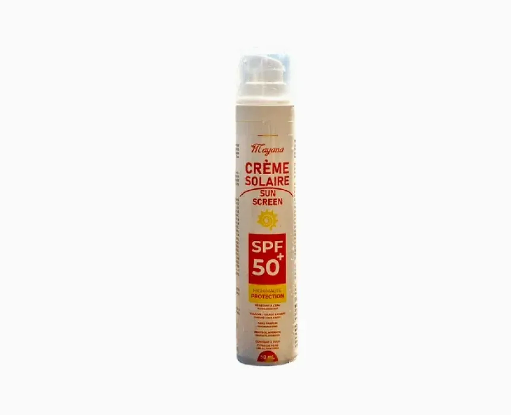MAYANA CREME SOLAIRE SPF50