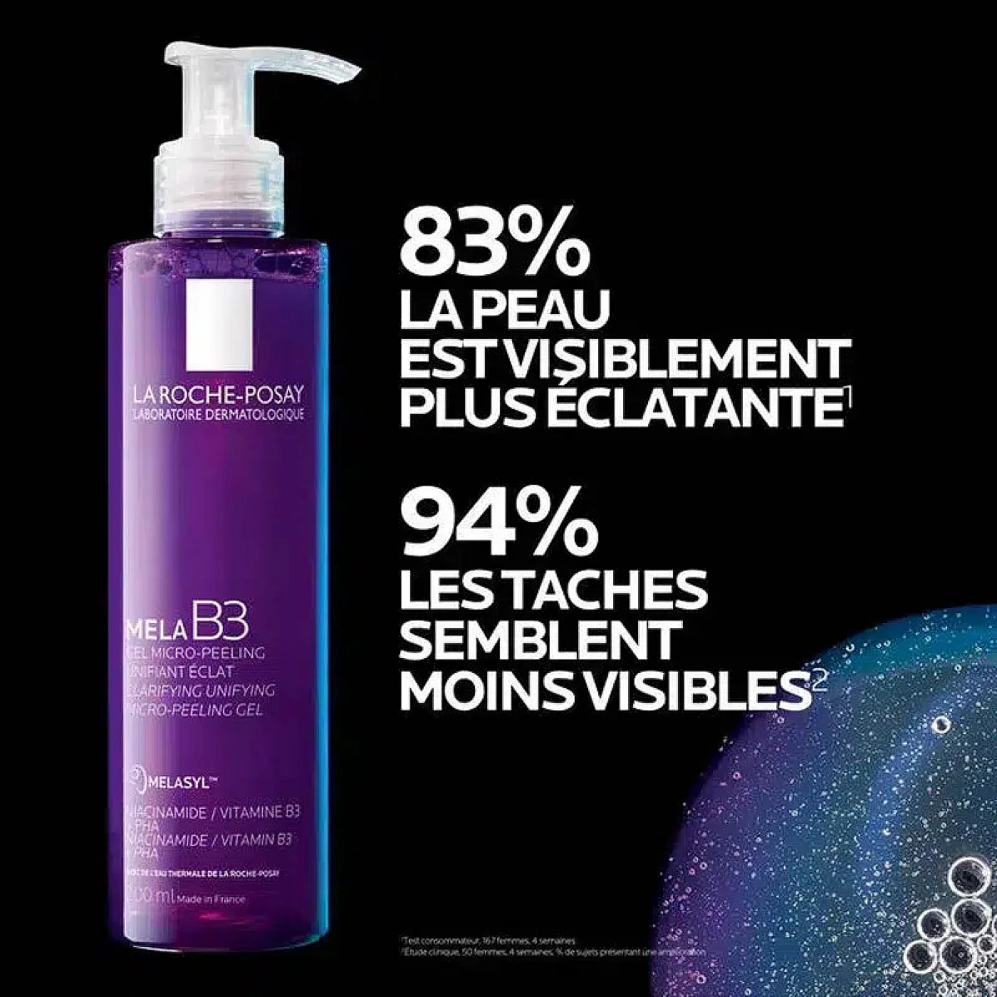 LRP MELA GEL MICROPEELIN UNIF ECLAT 200ML