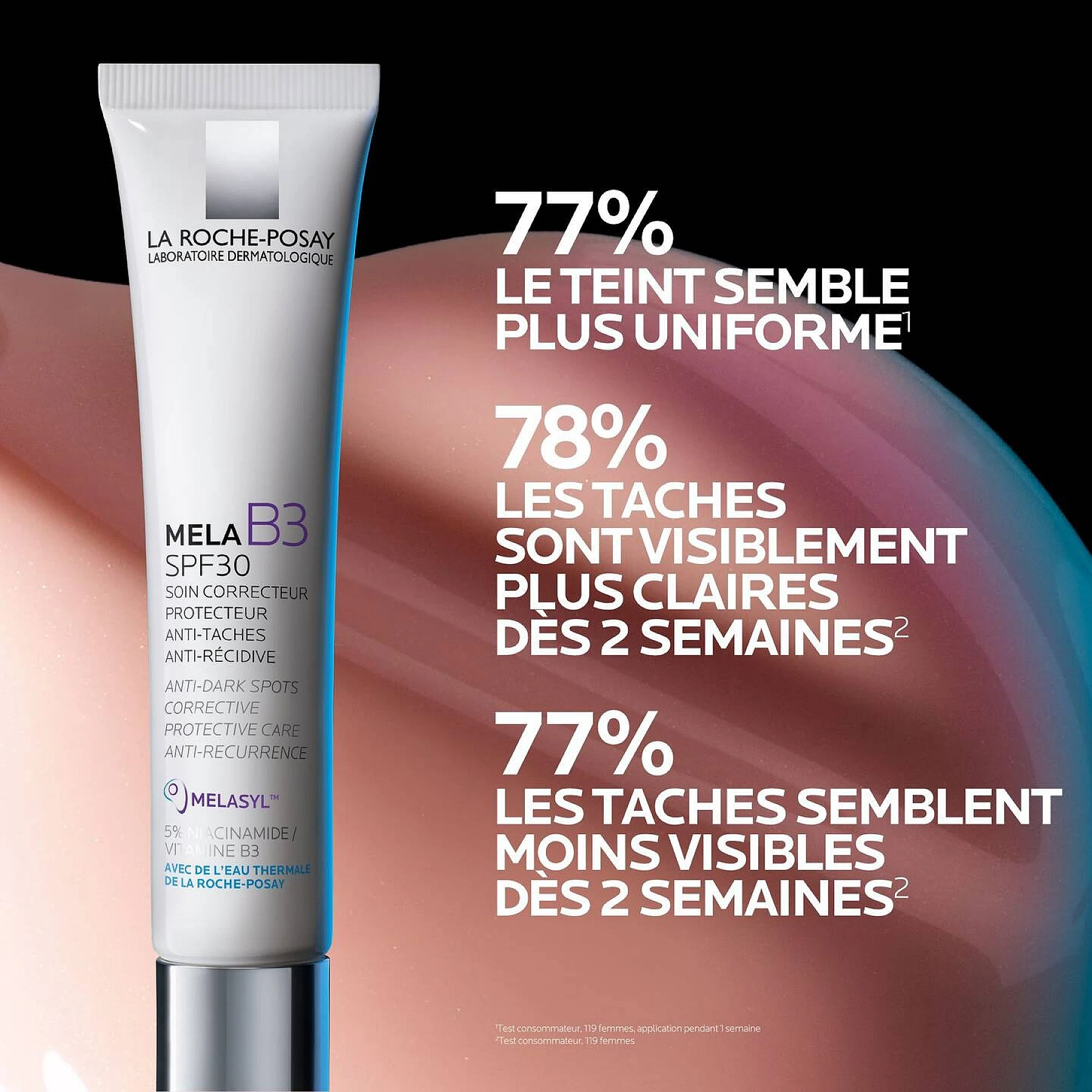 LRP MELA B3 CREME SPF30 SOIN ANTITACH 40ML