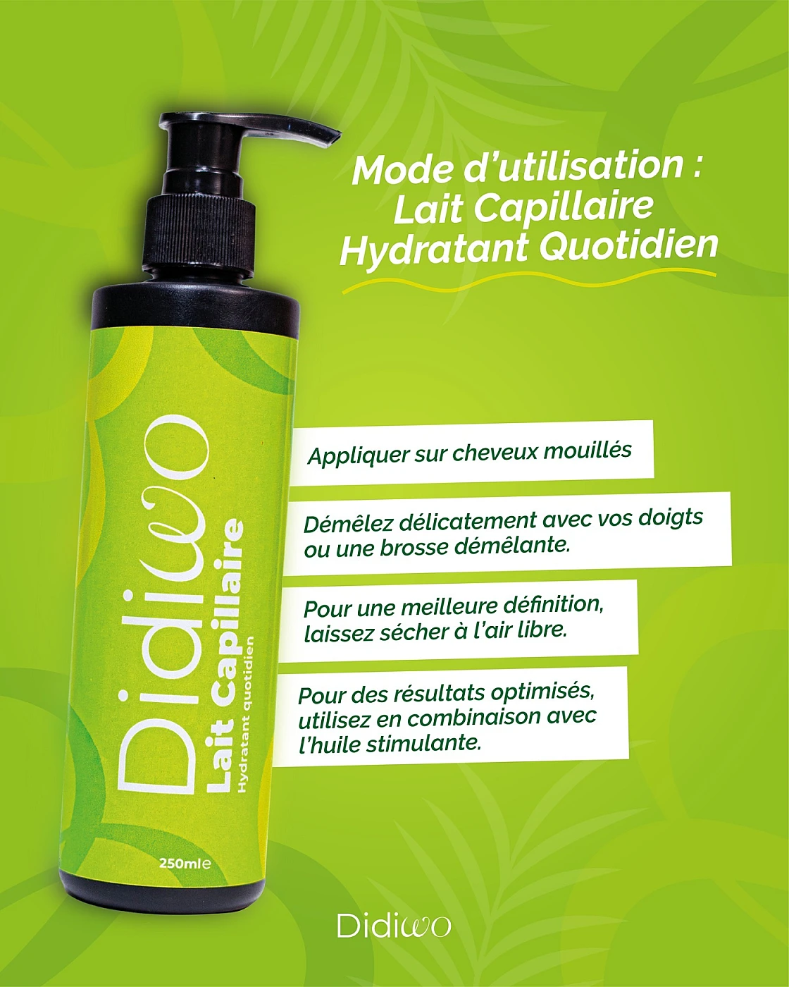 DIDIWO DEMELANT NUTRITION INTENSE 250ML