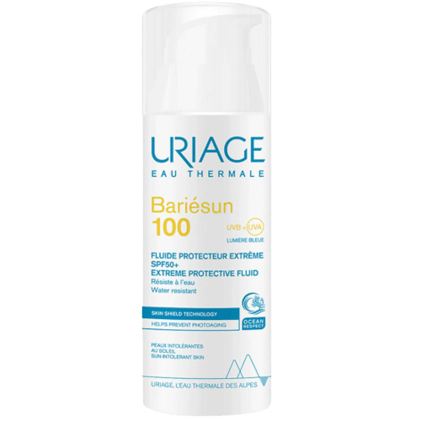 Uriage Bariésun 100 Fluide Protecteur Extrême Spf50 Sans Parfum Peau Sensible à Grasse 50 ml
