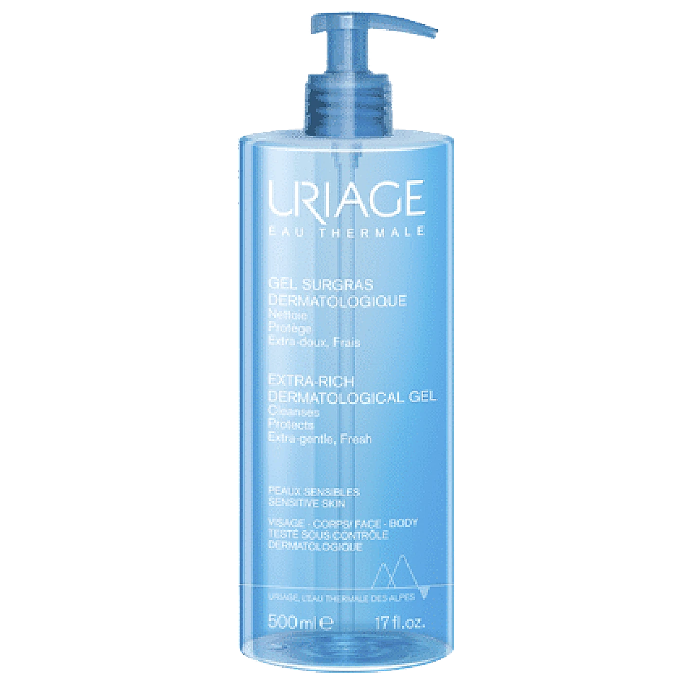 Uriage Gel Douche Surgras Dermatologique Peaux Sensibles 500ml