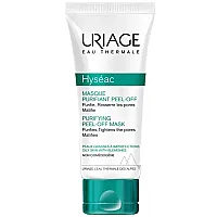 Uriage HYSEAC Masque Purifiant Peel-Off : Purifie Resserre les pores Matifie Visage Peaux Grasses à Imperfections 50ml