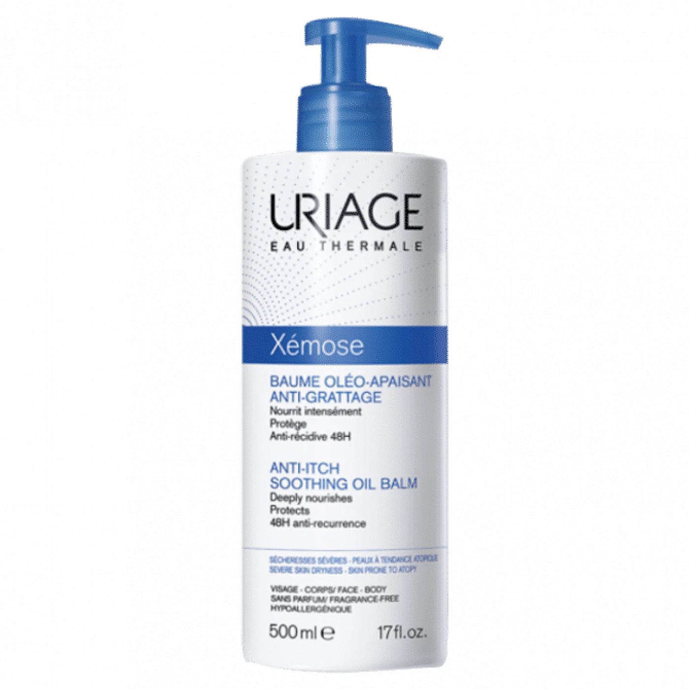 Uriage XÉMOSE Baume Oléo-Apaisant Anti-Grattage 500ml
