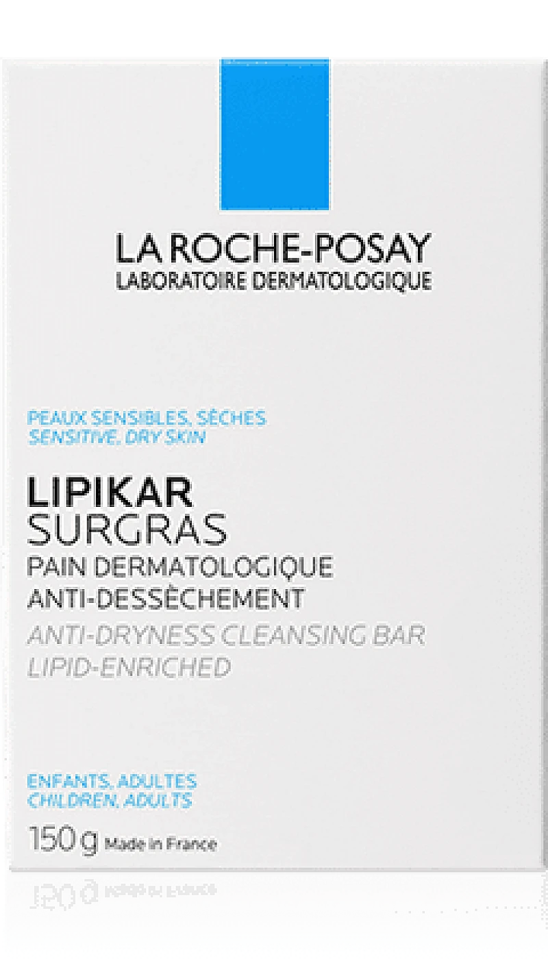 LA ROCHE-POSAY Lipikar surgras pain physiologique anti-dessèchement 150g