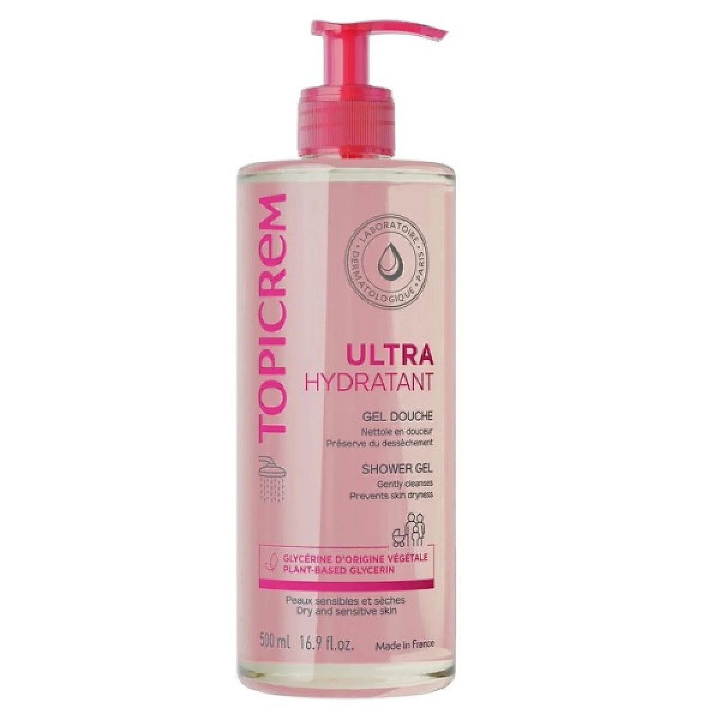 Topicrem Ultra Hydratant Gel Douche 500ml