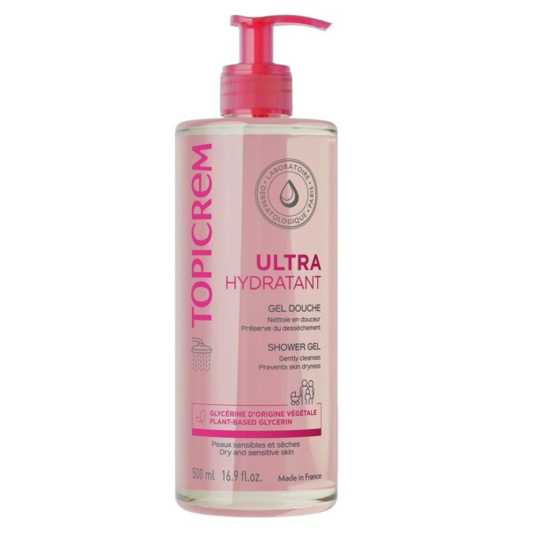 Topicrem Ultra Hydratant Gel Douche 500ml
