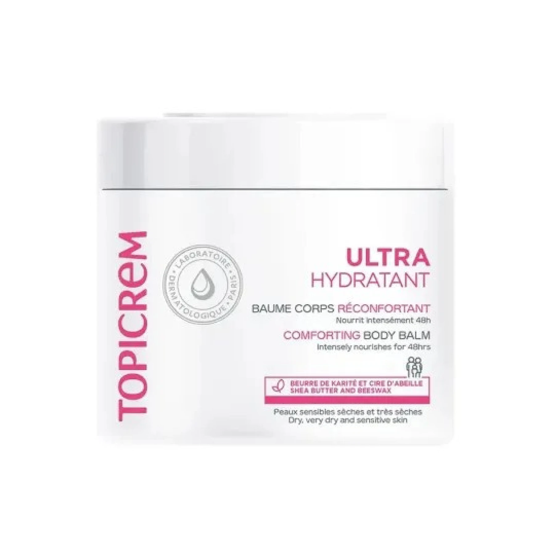 Topicrem Ultra Hydratant Baume Corps Réconfortant 380 ml
