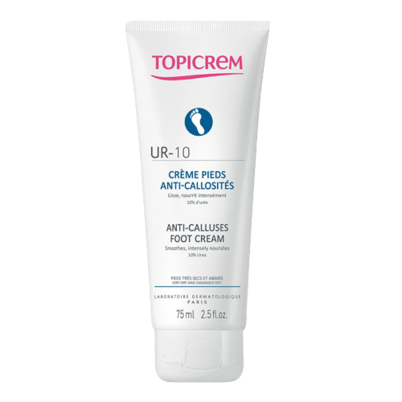 TOPICREM UR-10 Crème pieds anti-callosités 75ml