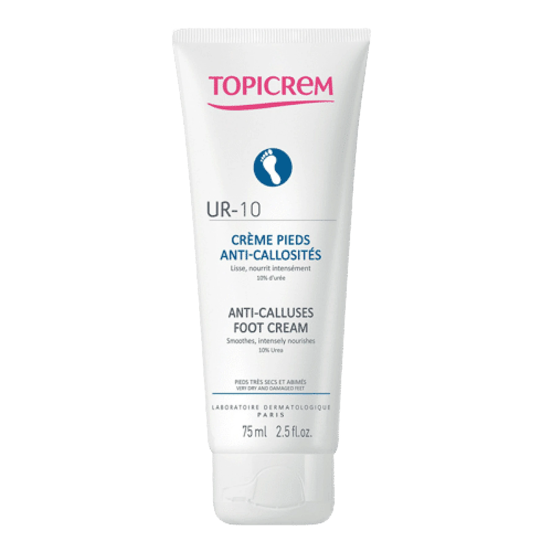 TOPICREM UR-10 Crème pieds anti-callosités 75ml