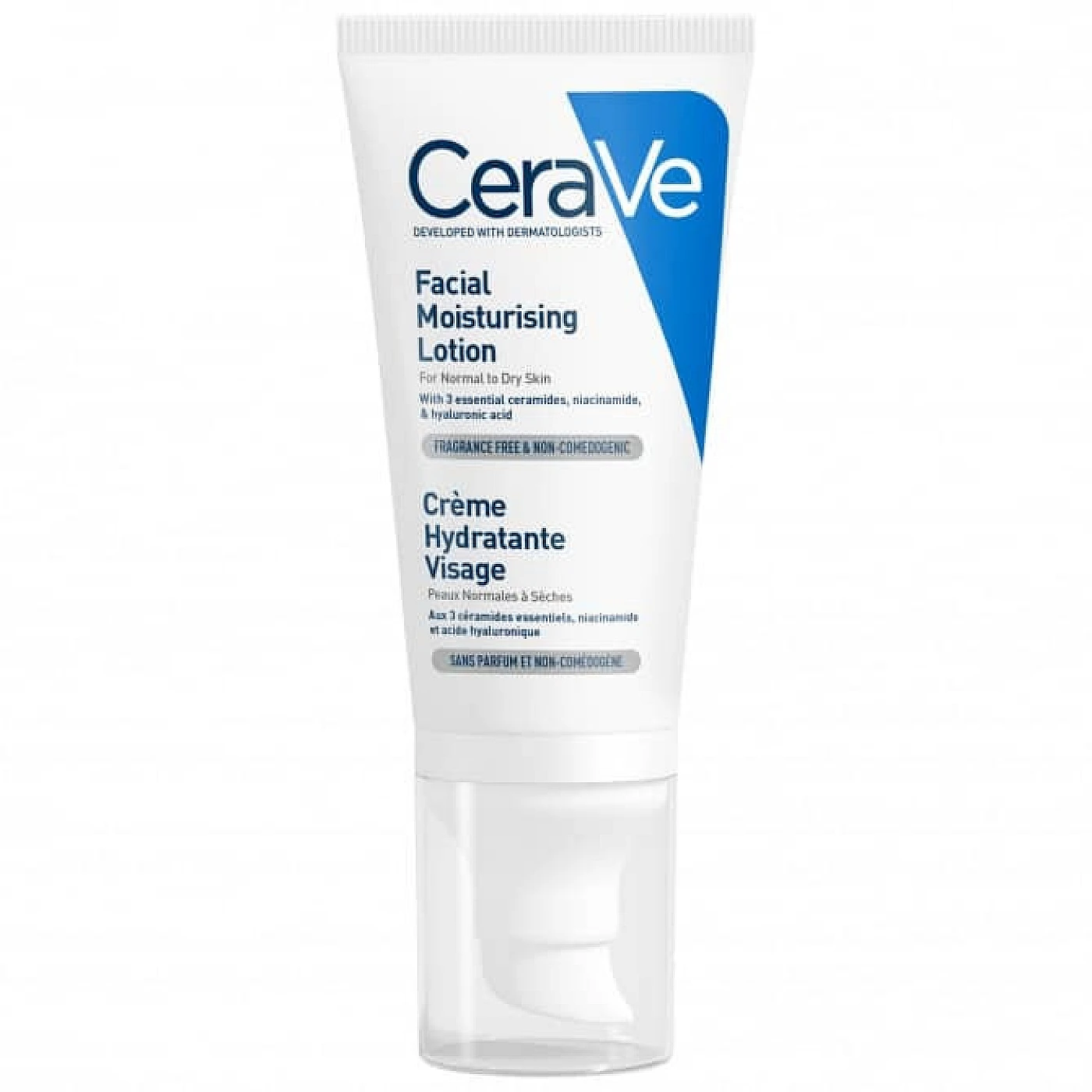 CeraVe Crème Hydratante Visage Pour les peaux normales à sèches 52 ml