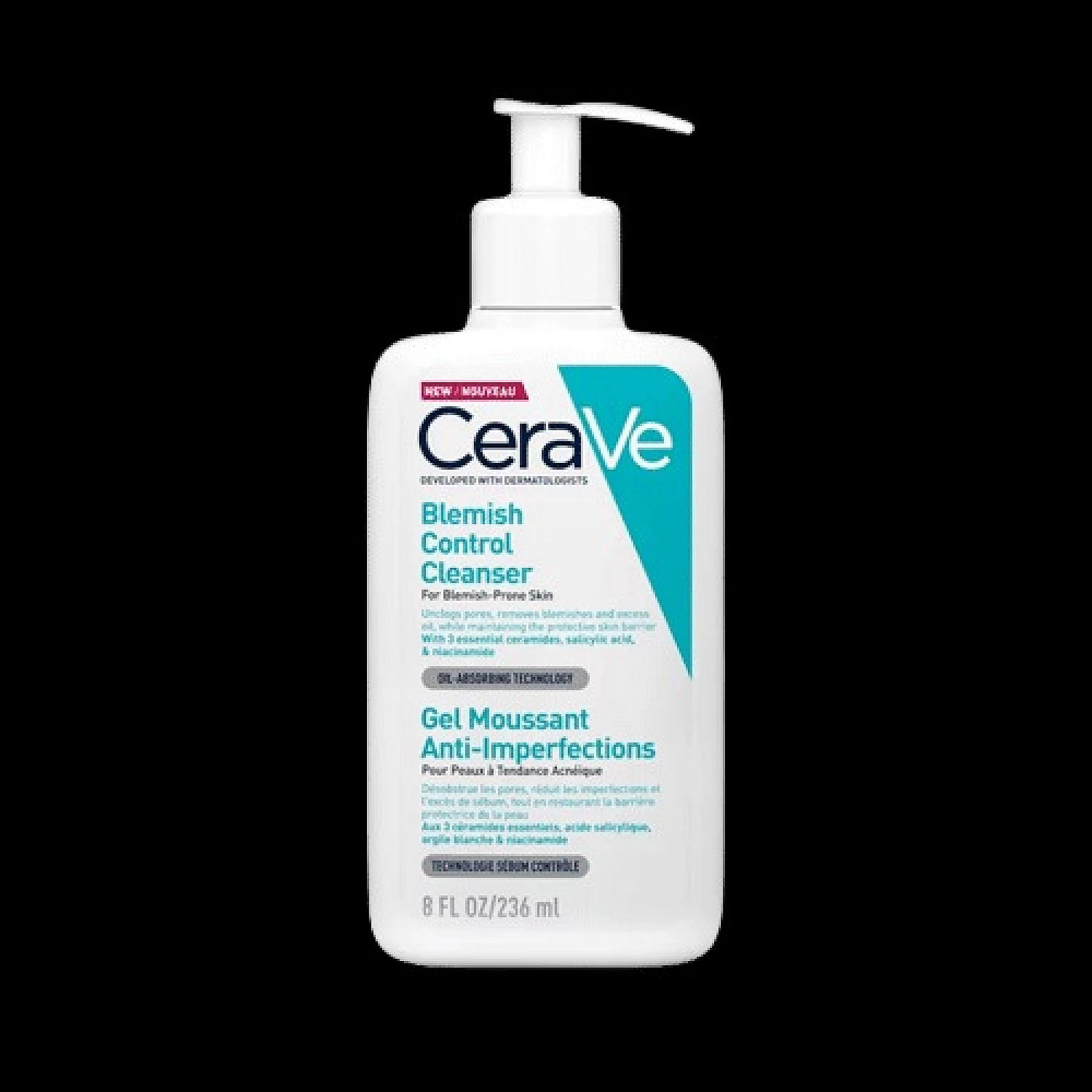 CeraVe Gel Moussant Anti-Imperfections Peaux à Tendance Acnéique 236 ml