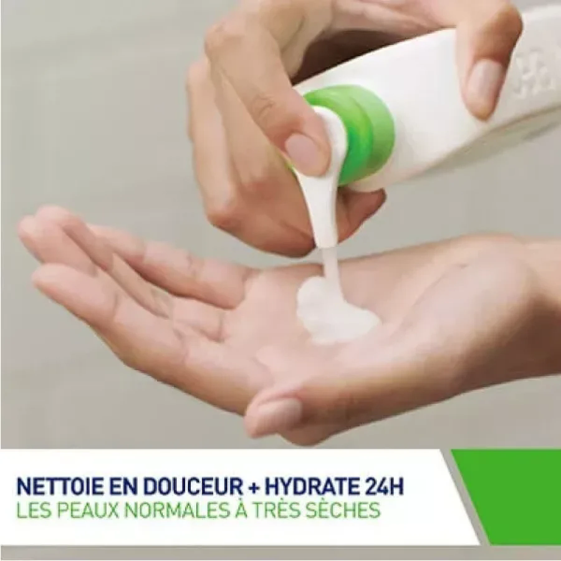 CeraVe Crème Lavante Hydratante Peaux Séches 473 ml – CERAVE 473ml