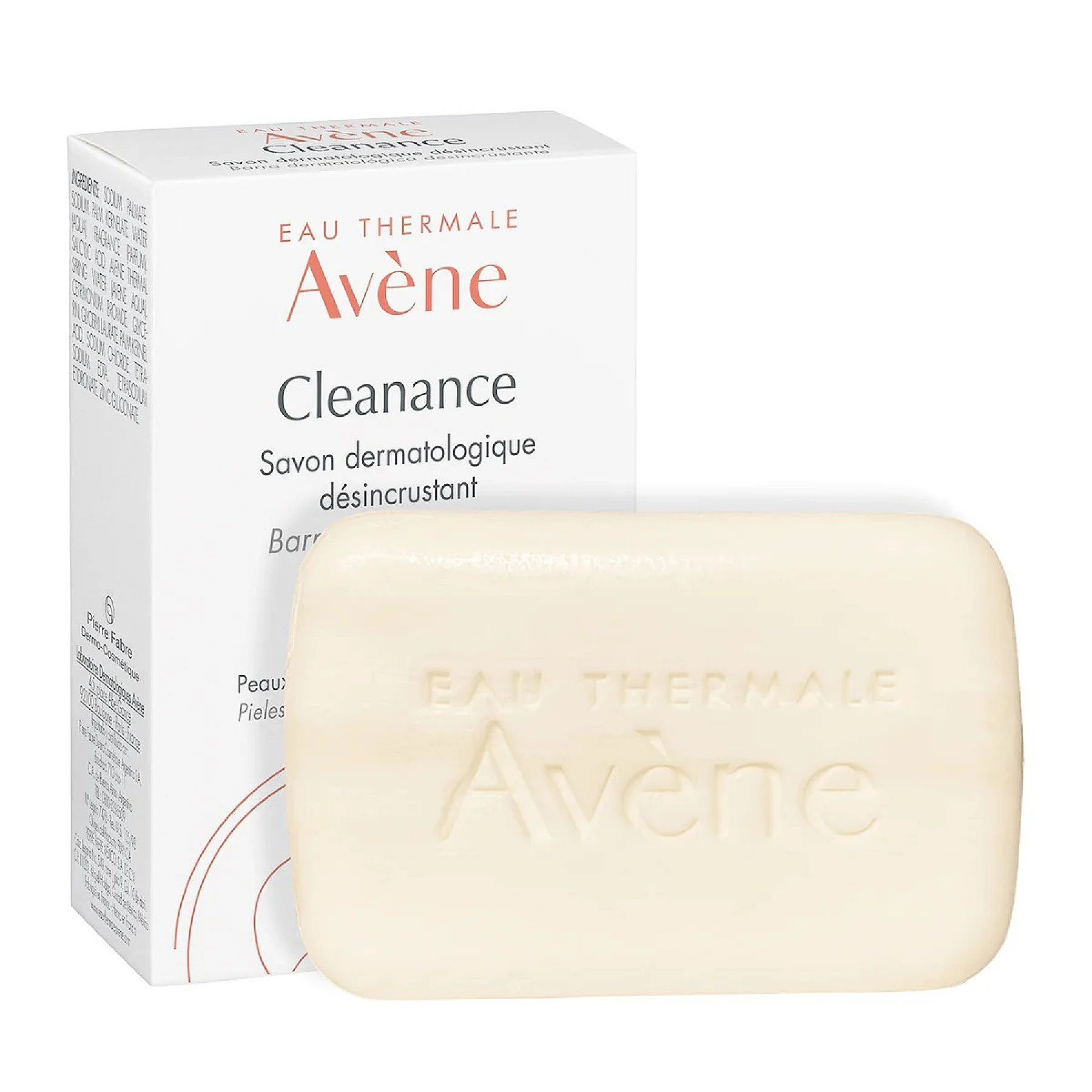 Avene Nettoyant Solide Désincrustant Peau grasse Imperfections 100g