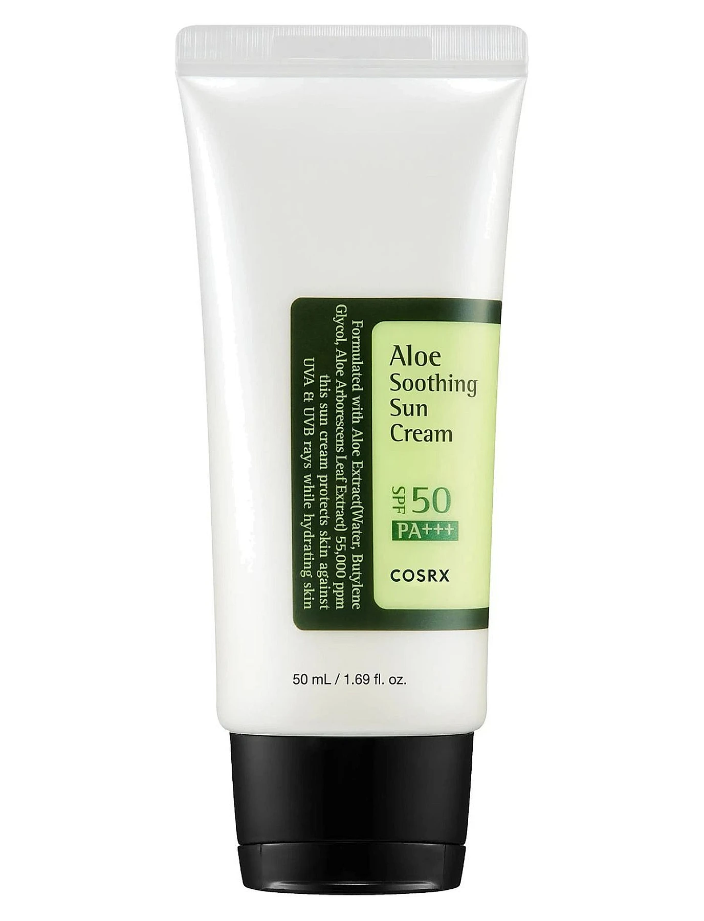 COSRX Crème Solaire Apaisante Aloe SPF50 PA+++