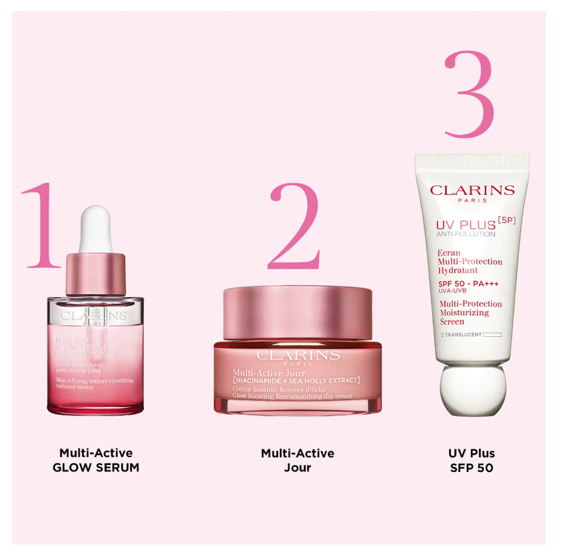 CLARINS Multi-Active Glow Serum 30ml – CLARINS  30ml
