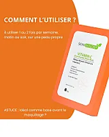 Skin Biology Masque Booster d'Éclat à la Vitamine C