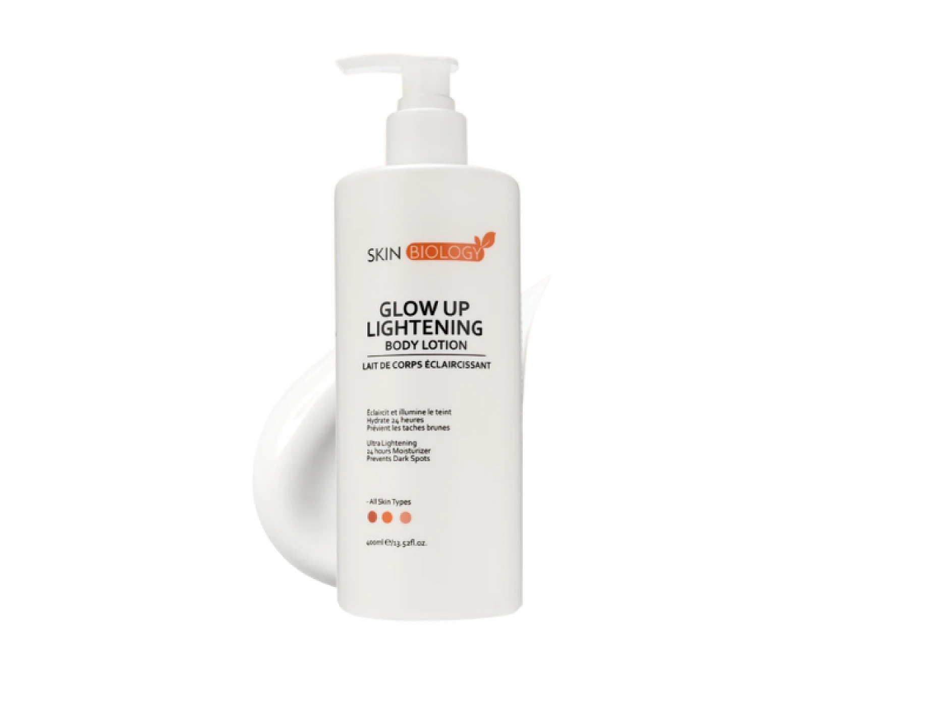 Skin Biology Glow Up Body Lait Corps Eclaircissant et Hydratant