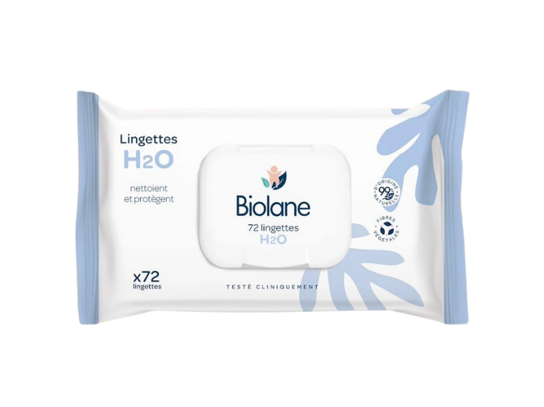 BIOLANE Lingettes Épaisses Écologiques Recharge 72 unités