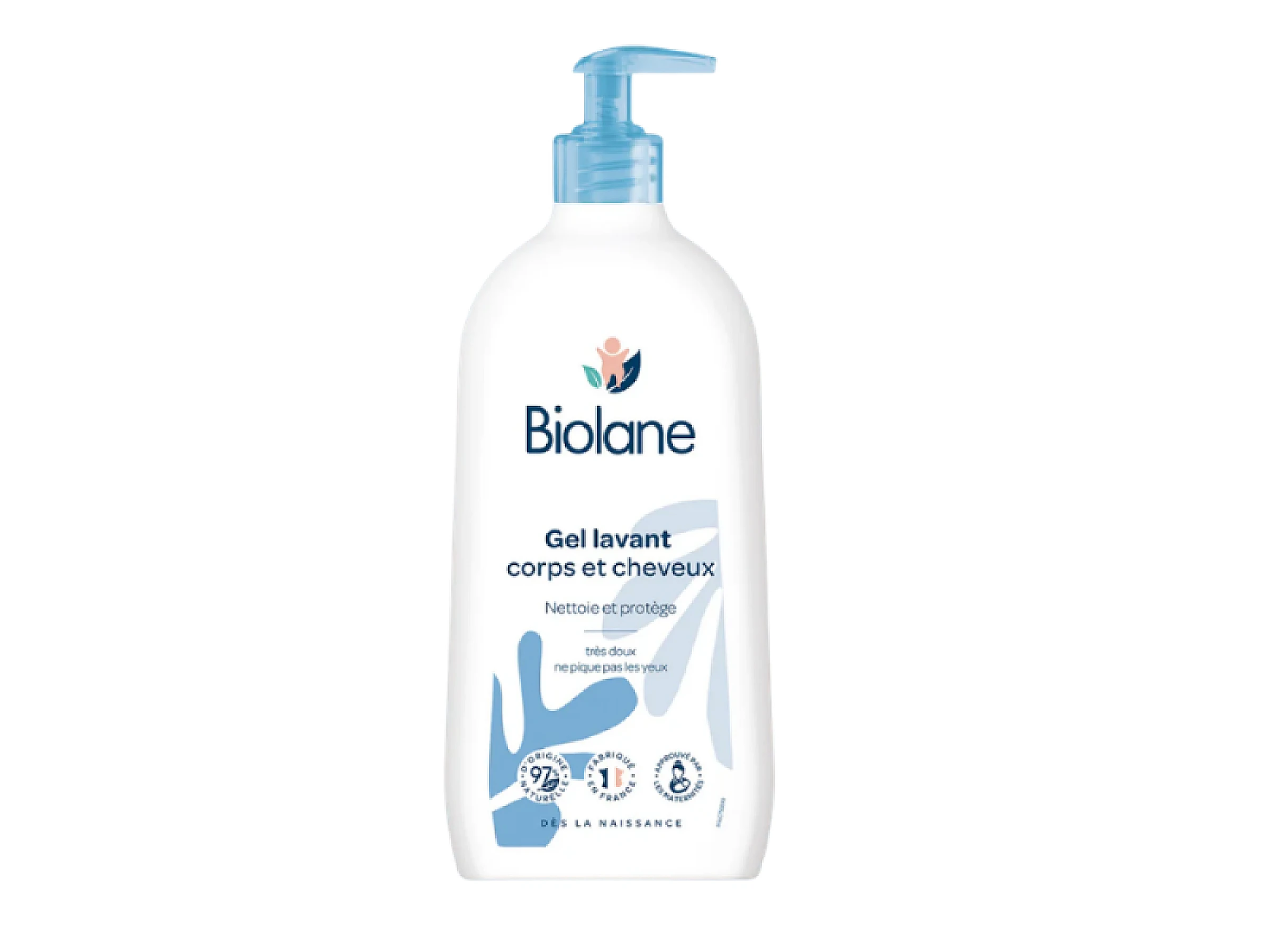 BIOLANE Gel Lavant 2 en 1 Corps & Cheveux 750ml
