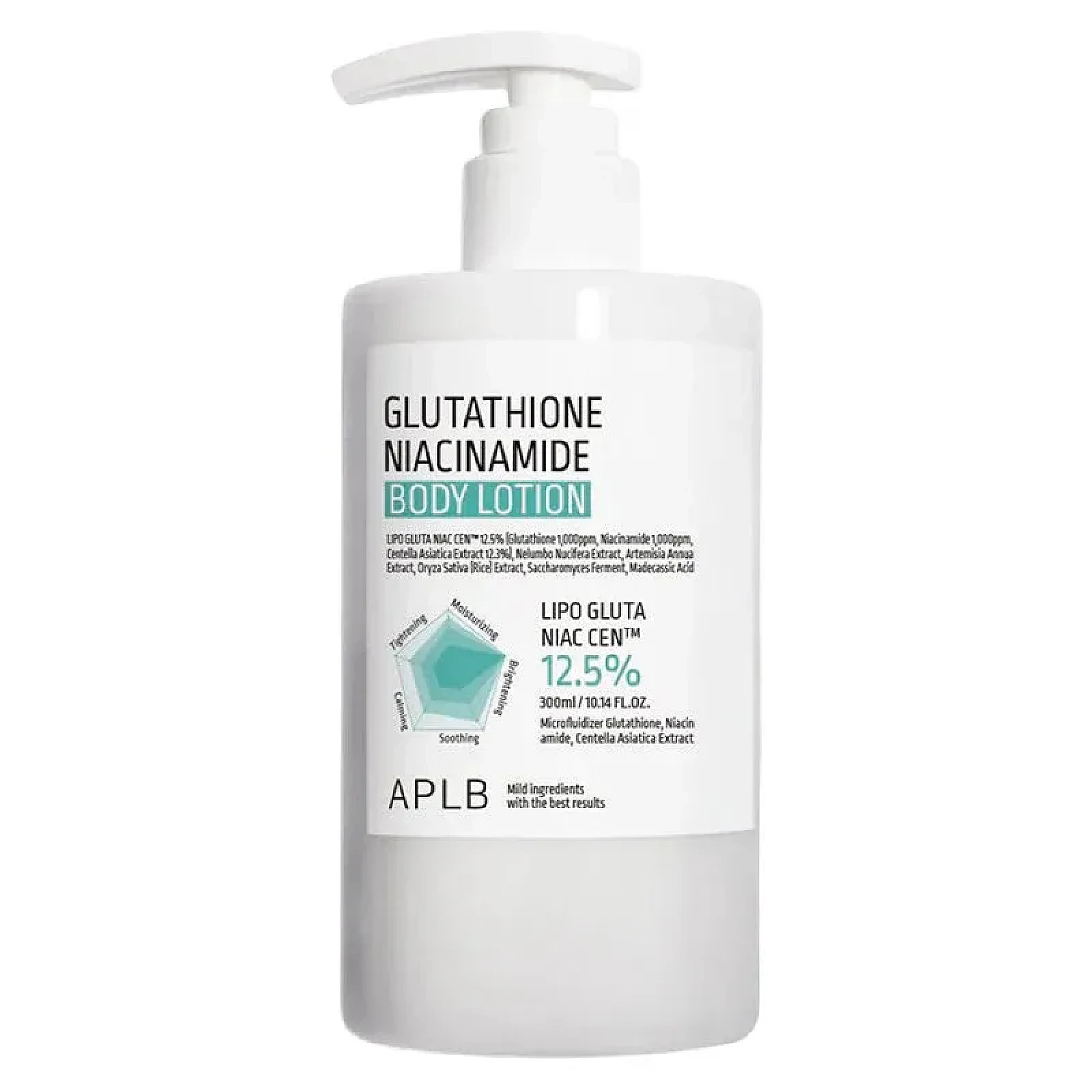 Aplb Lait Corporelle au Glutathion et à la Niacinamide 300 ml