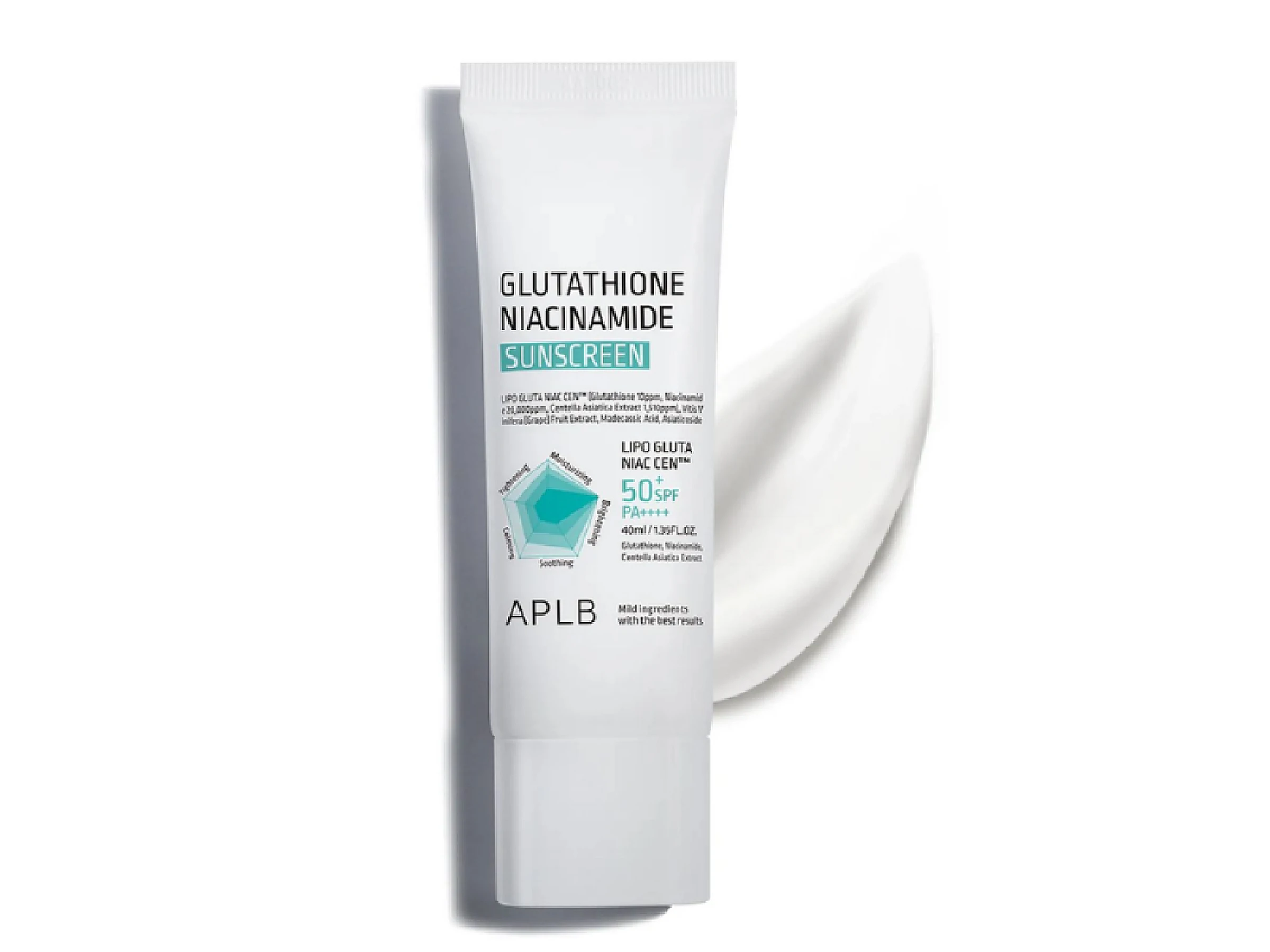 APLB Crème Solaire au Glutathion et Niacinamide 40 ml
