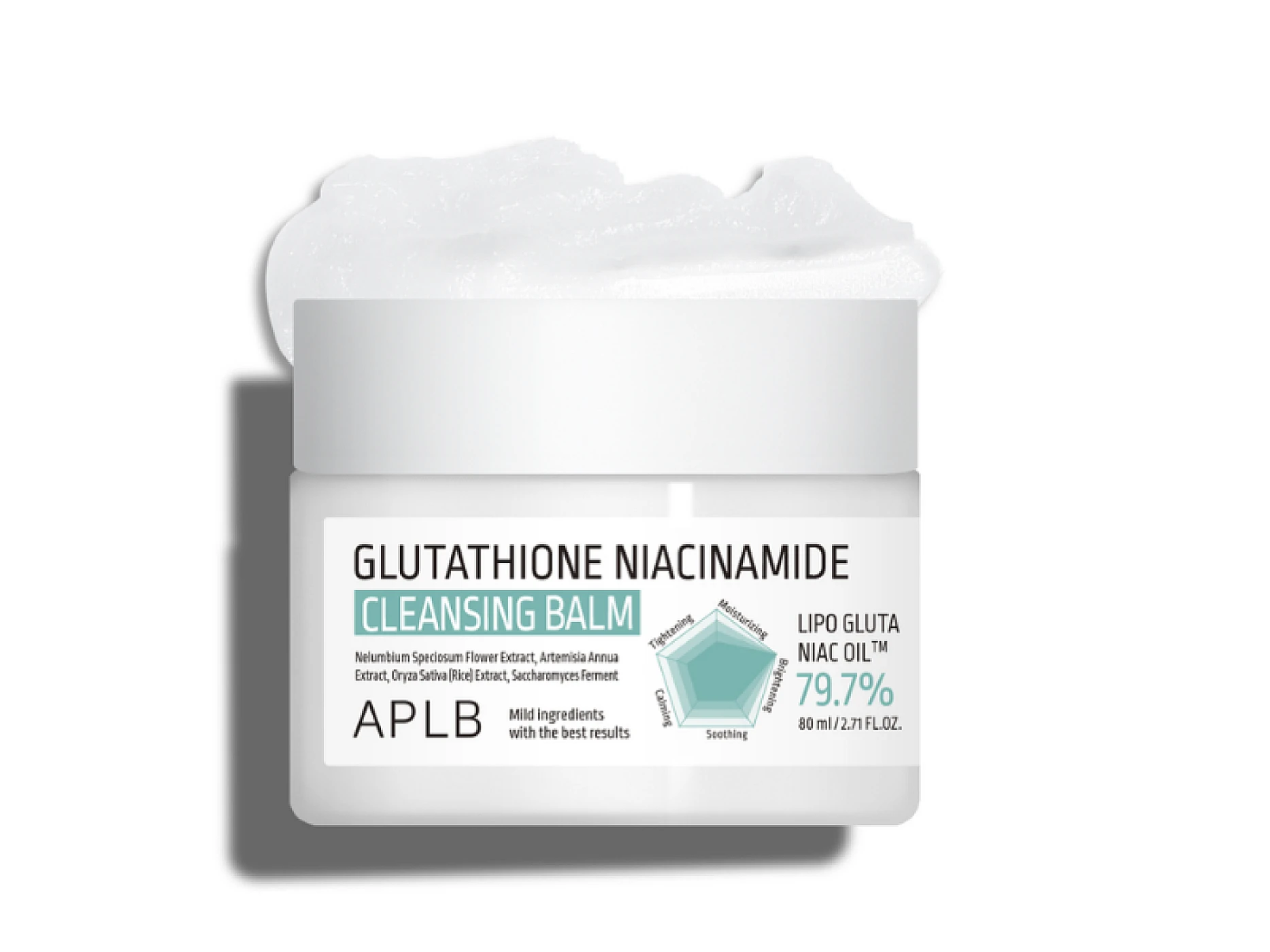 APLB Glutathione Niacinamide Cleansing Balm 80ml