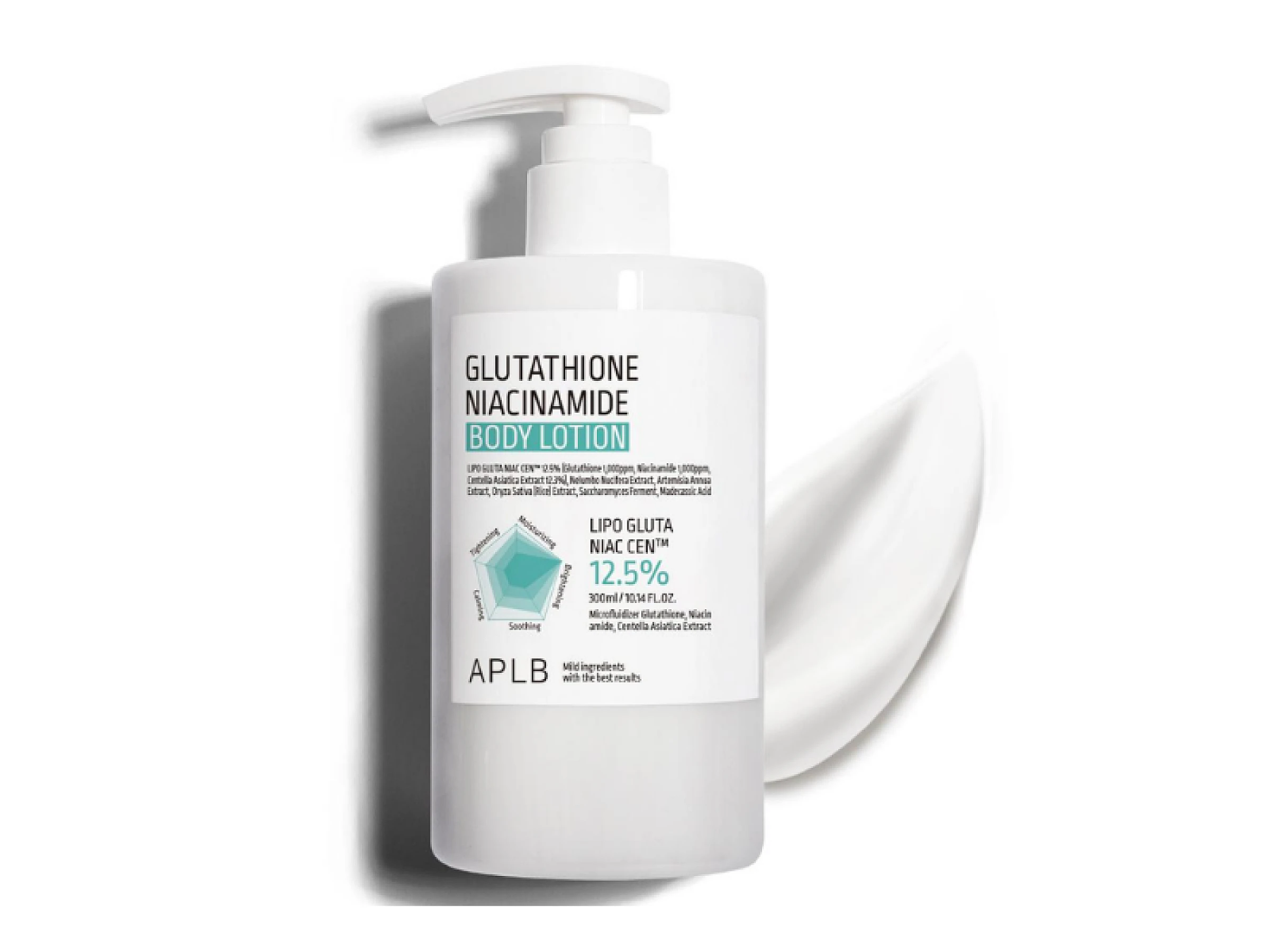 APLB Lait Corporelle au Glutathion et à la Niacinamide 300 ml