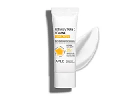 APLB Crème solaire pour le visage Retinol Vitamin C Vitamin E SPF50+ 