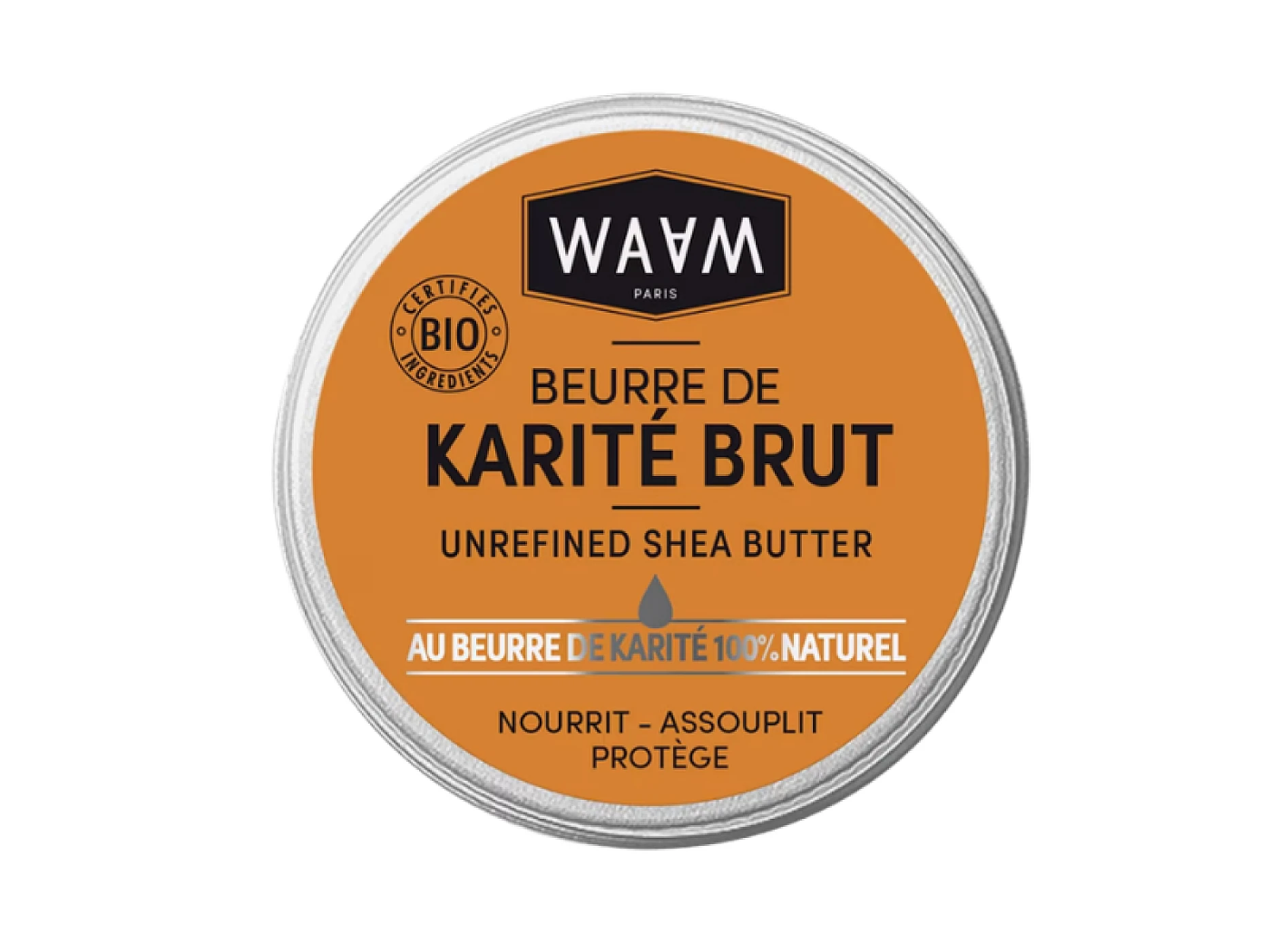 WAAM Beurre de Karité Pur Bio