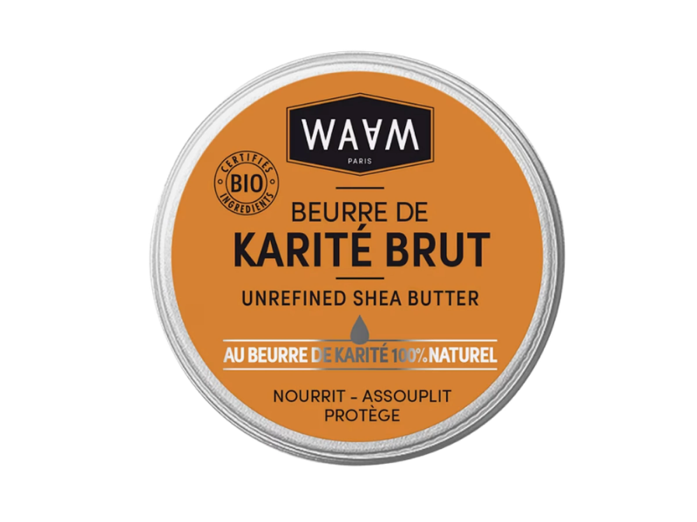 WAAM Beurre de Karité Pur Bio