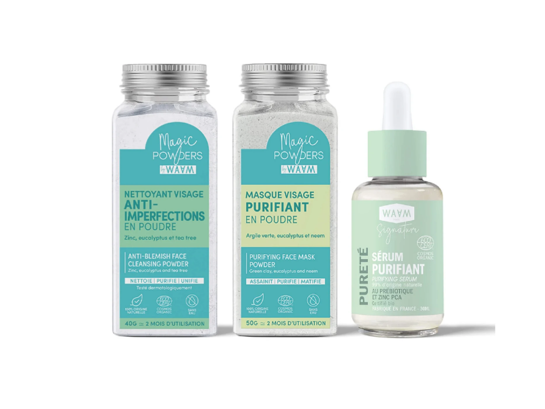 WAAM Pack Routine Peau Grasse & Imperfections