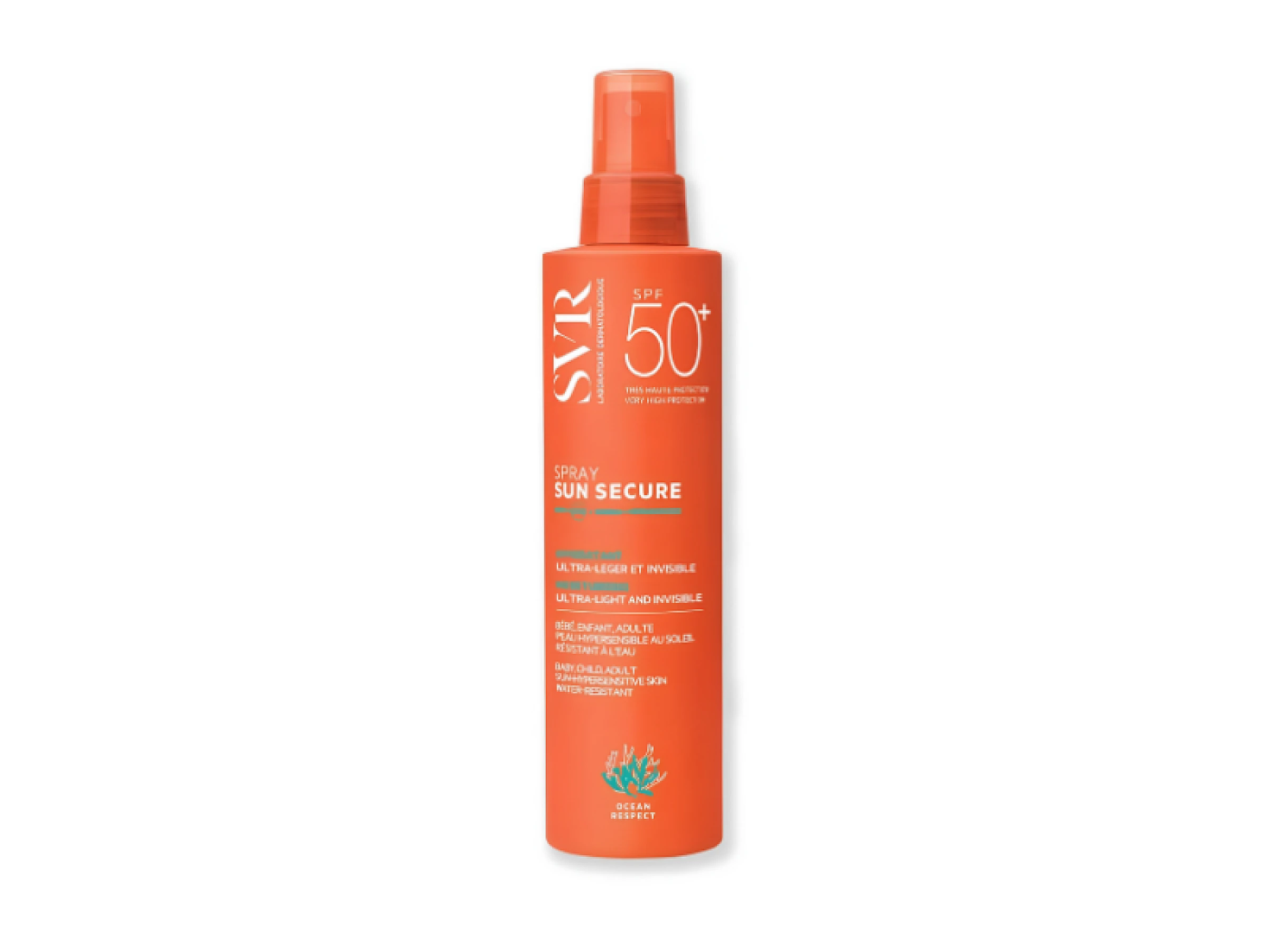 Svr Sun Secure Spray Lait-en-brume Hydratant Spf50+ 200 ml